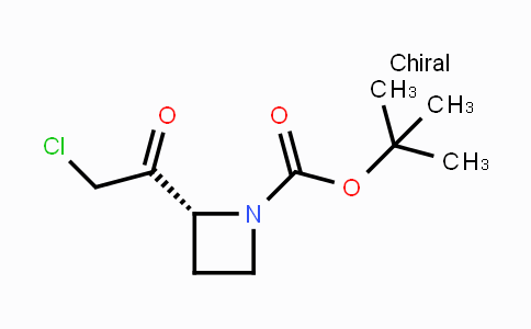 CAS No. 741705-54-4, (R)-tert-Butyl 2-(2-chloroacetyl)-azetidine-1-carboxylate