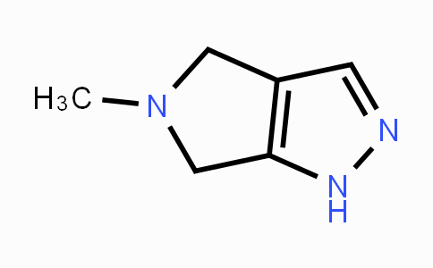 CAS No. 1419101-29-3, 5-Methyl-4,6-dihydro-1H-pyrrolo[3,4-c]pyrazole