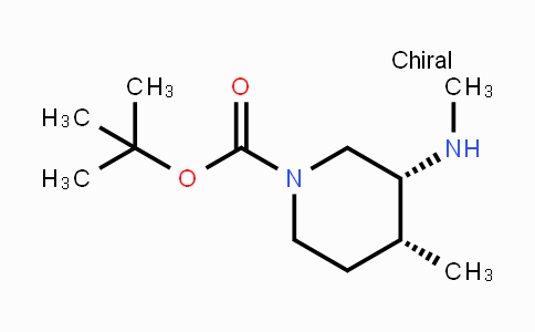CAS No. 1312762-44-9, (3R,4R)-4-Methyl-3-methylamino-piperidine-1-carboxylic acid tert-butyl ester