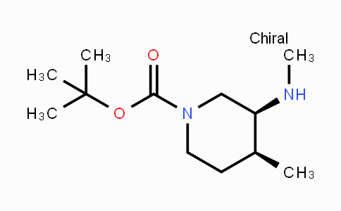 CAS No. 1279894-20-0, (3S, 4S)-4-Methyl-3-methylamino-piperidine-1-carboxylic acid tert-butyl ester