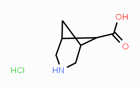 CAS No. 1240525-76-1, 3-Azabicyclo[3.1.1]heptane-6-carboxylic acid hydrochloride