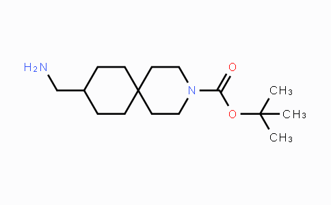 CAS No. 1281872-56-7, tert-Butyl 9-(aminomethyl)-3-azaspiro-[5.5]undecane-3-carboxylate