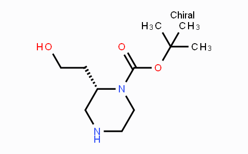 CAS No. 169448-17-3, (S)-tert-Butyl 2-(2-hydroxyethyl)-piperazine-1-carboxylate