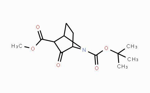 CAS No. 910332-68-2, 3-Oxo-7-azabicyclo[2.2.1]heptane-2,7-dicarboxylic acid 7-tert-butyl 2-methyl ester