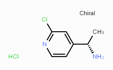 CAS No. 1263094-57-0, (S)-2-Chloro-4-(1-amino)ethylpyridine hydrochloride