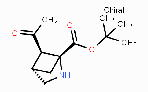 CAS No. 615575-71-8, (1R,4S,5R)-Rel-5-Acetyl-1-Boc-2-azabicyclo[2.1.1]hexane