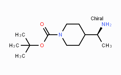 CAS No. 1036027-87-8, (S)-1-Boc-4-(1-aminoethyl)piperidine