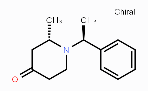 CAS No. 103539-60-2, (S)-2-Methyl-1-((S)-1-phenylethyl)piperidine-4-one