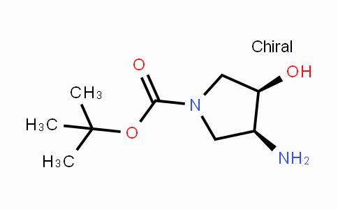 CAS No. 190792-75-7, (3S,4R)-1-N-Boc-3-amino-4-hydroxypyrrolidine