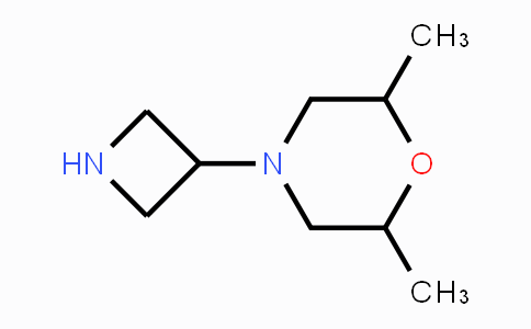 CAS No. 1342191-46-1, 4-(Azetidin-3-yl)-2,6-dimethylmorpholine
