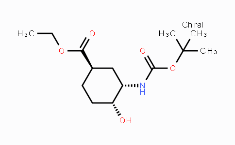 CAS No. 1392745-22-0, (1R,3S,4R)-3-(Boc-amino)-4-hydroxy-cyclohexane-carboxylic acid ethyl ester