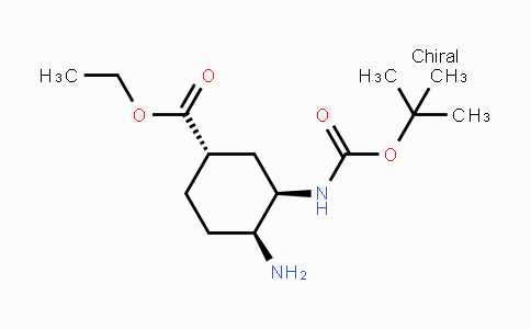 CAS No. 480449-84-1, (1S,3R,4S)-4-Amino-3-(Boc-amino)-cyclohexane-carboxylic acid ethyl ester