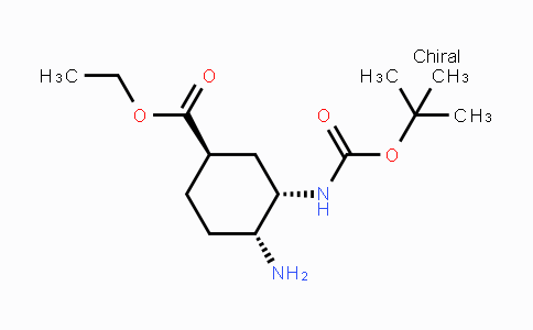 CAS No. 1210348-23-4, (1R,3S,4R)-4-Amino-3-(Boc-amino)-cyclohexane-carboxylic acid ethyl ester