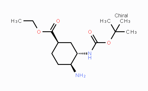 CAS No. 1392745-54-8, (1R,3S,4S)-4-Amino-3-(Boc-amino)-cyclohexane-carboxylic acid ethyl ester