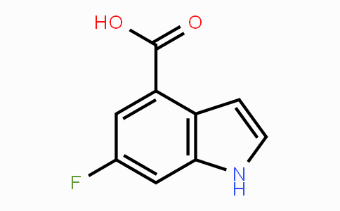 CAS No. 908600-71-5, 6-Fluoro-1H-indole-4-carboxylic acid