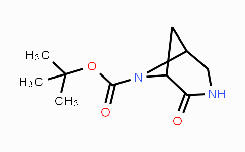 CAS No. 1273562-74-5, 6-Boc-2-oxo-3,6-diaza-bicyclo[3.1.1]heptane