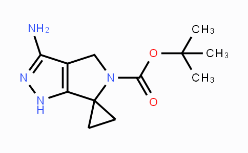 CAS No. 946497-95-6, 3'-Amino-5'-Boc-1',4'-dihydrospiro[cyclopropane-1,6'(5'H)-pyrrolo[3,4-c]pyrazole]
