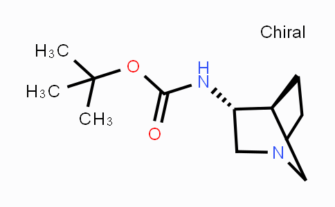 CAS No. 473795-32-3, (1R,3R,4S)-Rel-3-(Boc-amino)-1-azabicyclo[2.2.1]heptane