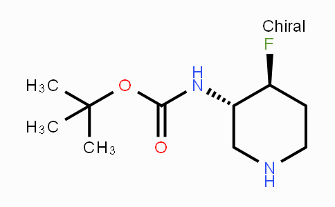 CAS No. 1052713-48-0, (3S,4S)-3-(Boc-amino)-4-fluoropiperidine