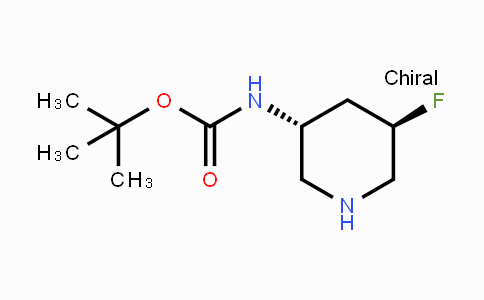 CAS No. 1363378-07-7, (3R,4R)-Rel-3-(Boc-amino)-5-fluoropiperidine