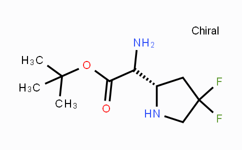 CAS No. 1363384-66-0, (S)-2-(Boc-aminomethyl)-4,4-difluoropyrrolidine