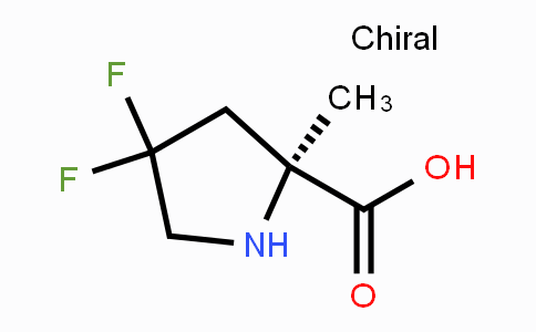CAS No. 1363384-65-9, (2S)-4,4-Difluoro-2-methylpyrrolidine-2-carboxylic acid