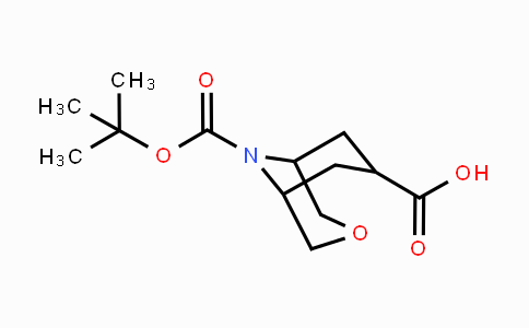 CAS No. 1233323-61-9, 9-Boc-3-oxa-9-aza-bicyclo-[3.3.1]nonane-7-carboxylic acid