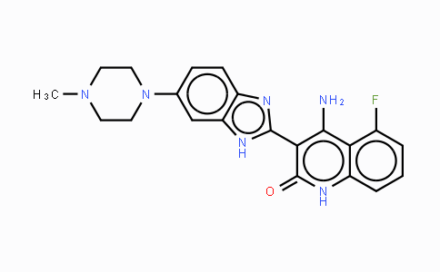 405169-16-6 | 4-氨基-5-氟-3-[5-(4-甲基哌嗪-1-基)-1H-苯并咪唑-2-基]喹啉-2(1H)-酮