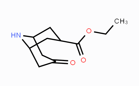 CAS No. 1215183-26-8, Ethyl 3-oxo-9-azabicyclo-[3.3.1]nonane-7-carboxylate