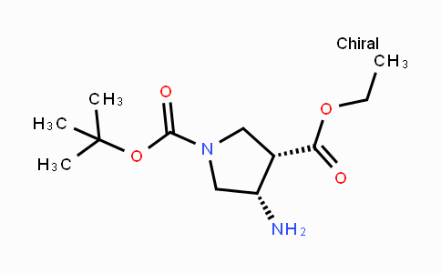 CAS No. 1161742-89-7, (3S,4S)-Ethyl 1-Boc-4-aminopyrrolidine-3-carboxylate