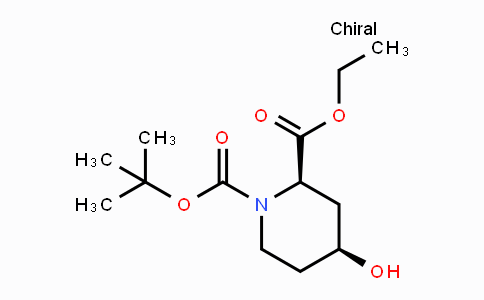 CAS No. 1363378-19-1, (2R,4S)-Ethyl 1-Boc-4-hydroxypiperidine-2-carboxylate
