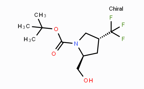 CAS No. 470482-43-0, (2S,4R)-1-Boc-4-trifluoromethylpyrrolidine-2-methanol