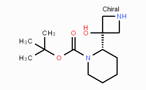 CAS No. 934666-39-4, (S)-2-(3-Hydroxyazetidin-3-yl)piperidine-1-carboxylic acid tert-butyl ester