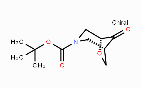 CAS No. 1408002-83-4, (1S,5R)-3-Boc-6-oxa-3-azabicyclo-[3.2.1]octane-8-one