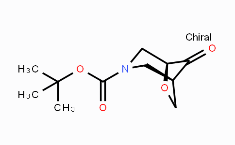 CAS No. 1408057-38-4, (1R,5S)-3-Boc-6-oxa-3-azabicyclo-[3.2.1]octane-8-one