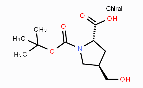 CAS No. 273221-97-9, (2S,4R)-1-Boc-4-(hydroxymethyl)-pyrrolidine-2-carboxylic acid