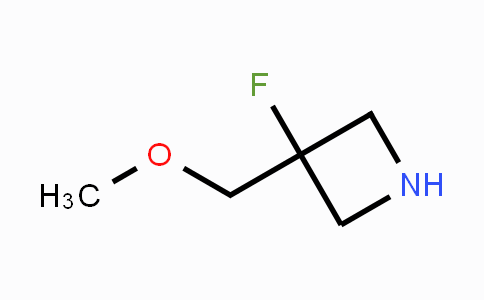 CAS No. 1408074-67-8, 3-(Methoxymethyl)-3-fluoroazetidine