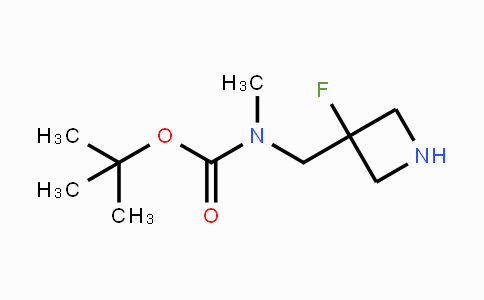 CAS No. 1408076-20-9, (3-Fluoro-azetidin-3-ylmethyl)-methyl-carbamic acid tert-butyl ester