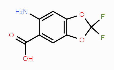 CAS No. 1174541-27-5, 6-Amino-2,2-difluoro-1,3-benzodioxole-5-carboxylic acid