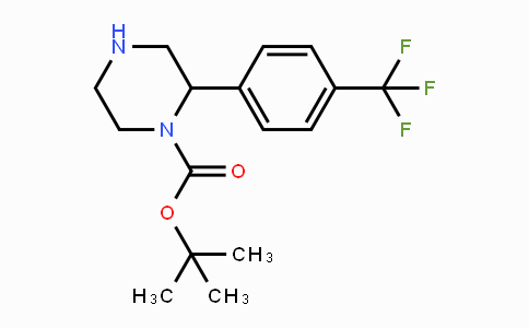 CAS No. 886767-97-1, 1-Boc-2-(4-(trifluoromethyl)phenyl)piperazine