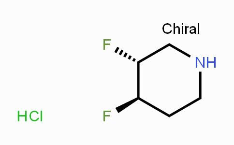 CAS No. 1419101-24-8, trans-3,4-Difluoropiperidine hydrochloride