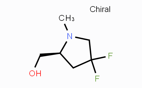 CAS No. 1408057-44-2, (S)-2-(Hydroxymethyl)-1-methyl-4,4-difluoropyrrolidine