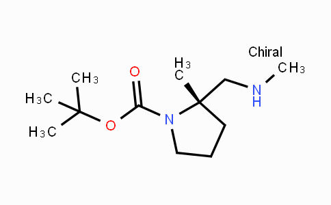 CAS No. 1408002-80-1, (2S)-1-Boc-2-methyl-2-(methylaminomethyl)-pyrrolidine