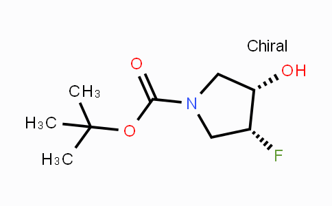 CAS No. 1174020-49-5, (3R,4S)-1-Boc-3-fluoro-4-hydroxypyrrolidine
