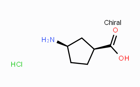 CAS No. 19042-35-4, cis-3-Aminocyclopentane-1-carboxylic acid hydrochloride