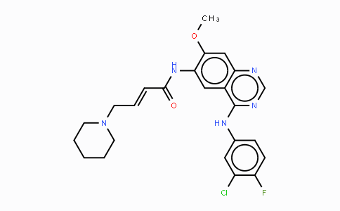 1110813-31-4 | (2E)-N-[4-[(3-氯-4-氟苯基)氨基]-7-甲氧基-6-喹唑啉基]-4-(1-哌啶基)-2-丁烯酰胺
