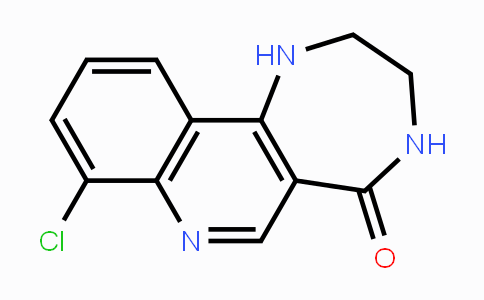 CAS No. 1255779-21-5, 8-Chloro-1H,2H,3H,4H,5H-[1,4]diazepino-[6,5-c]quinolin-5-one