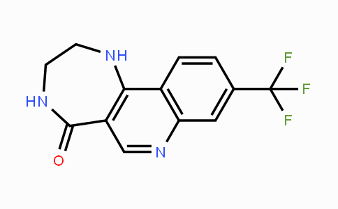 CAS No. 1255779-28-2, 9-(Trifluoromethyl)-1H,2H,3H,4H,5H-[1,4]diazepino[6,5-c]quinolin-5-one