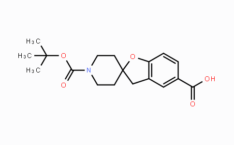 CAS No. 1708126-13-9, 1'-[(tert-Butoxy)carbonyl]-3H-spiro[1-benzofuran-2,4'-piperidine]-5-carboxylic acid
