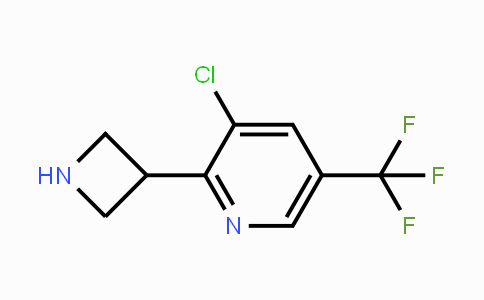 CAS No. 1781241-45-9, 2-(Azetidin-3-yl)-3-chloro-5-(trifluoromethyl)pyridine